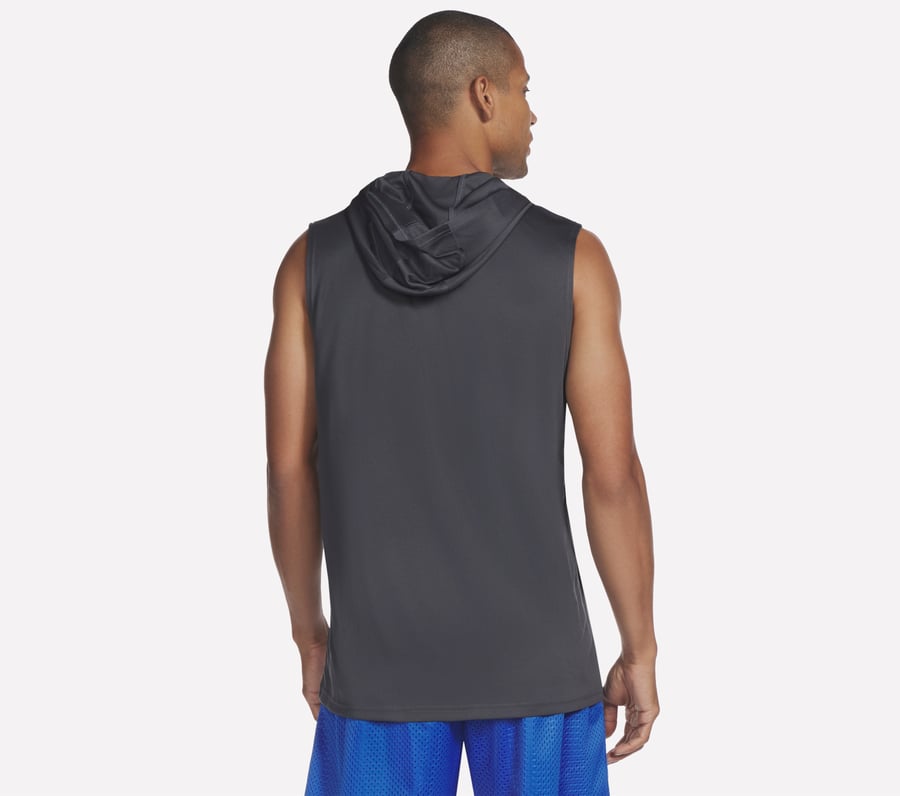 sweat à capuche sans manches hoops