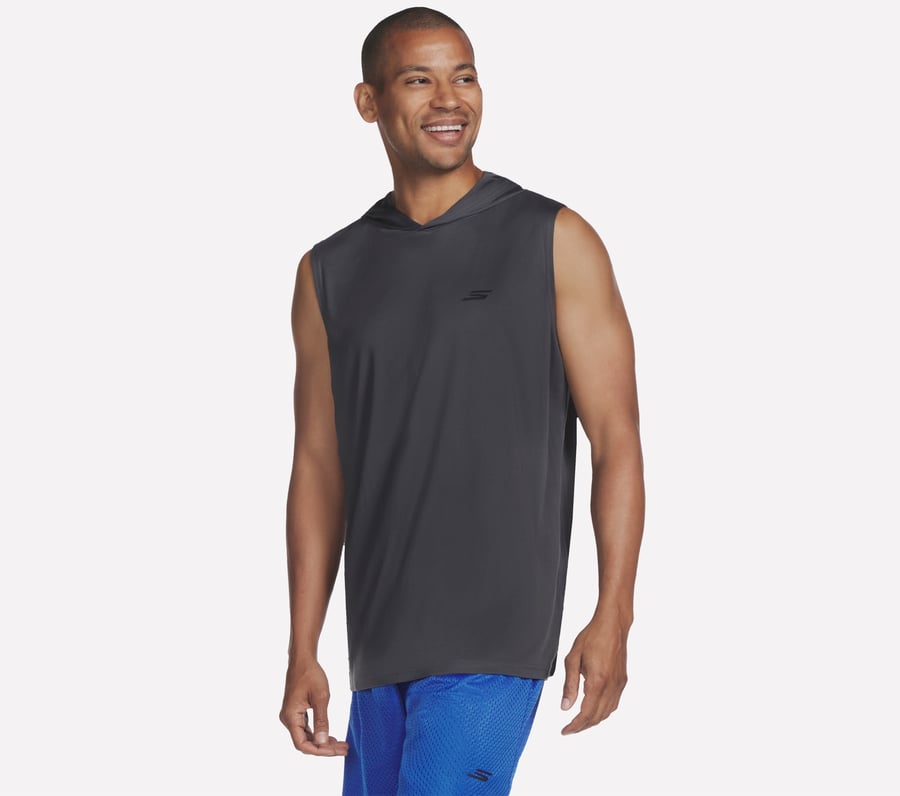 sweat à capuche sans manches hoops