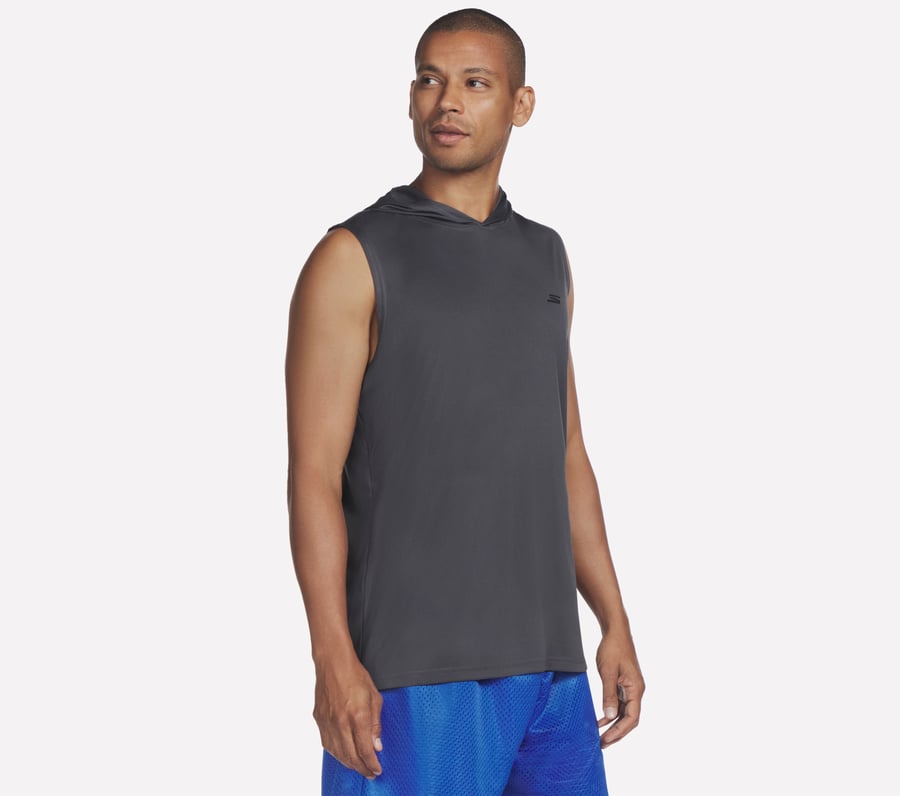 sweat à capuche sans manches hoops