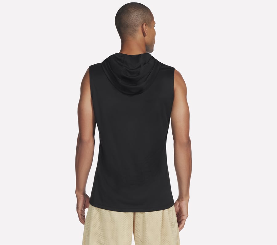sweat à capuche sans manches hoops