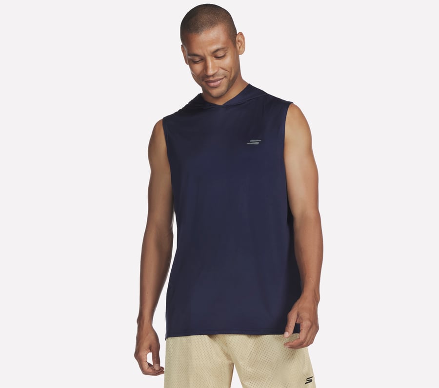 sweat à capuche sans manches hoops