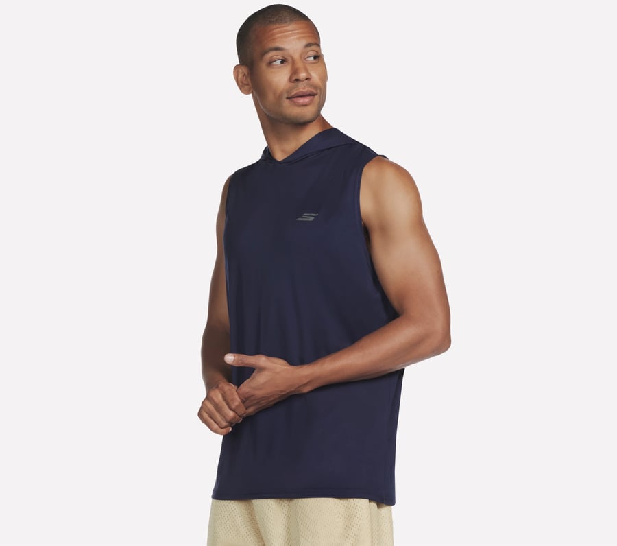 sweat à capuche sans manches hoops