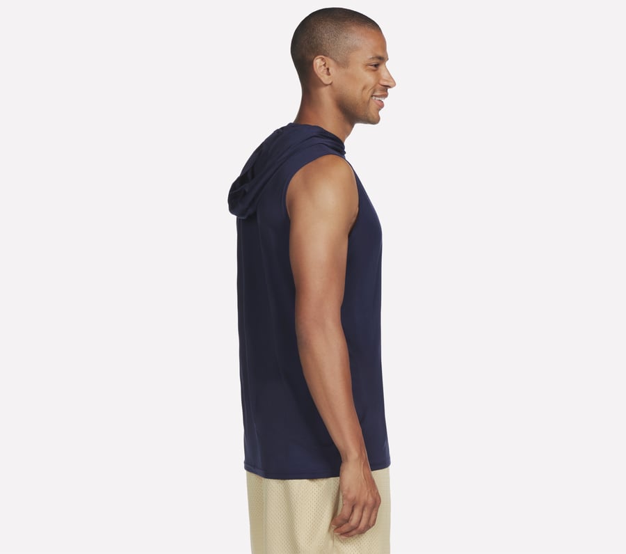 sweat à capuche sans manches hoops