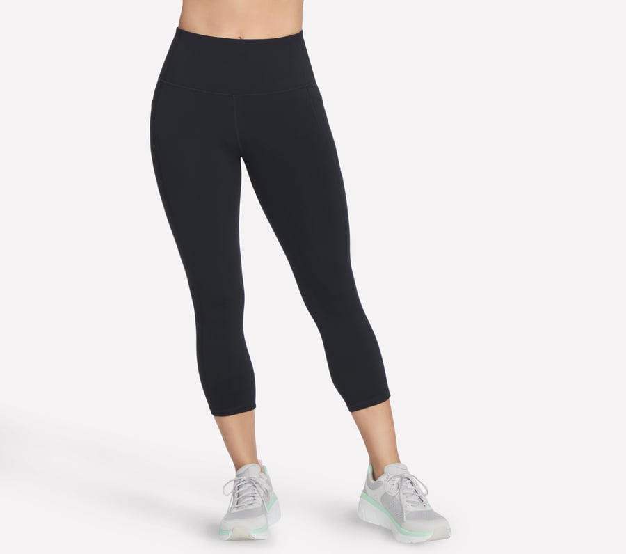 legging taille haute mi-mollet go walk