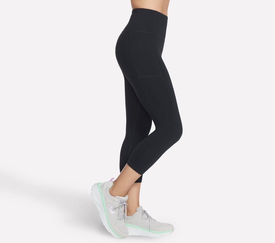 legging taille haute mi-mollet go walk