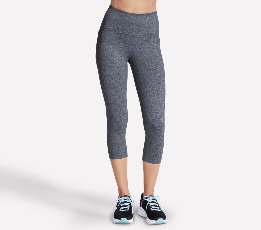 legging taille haute mi-mollet go walk