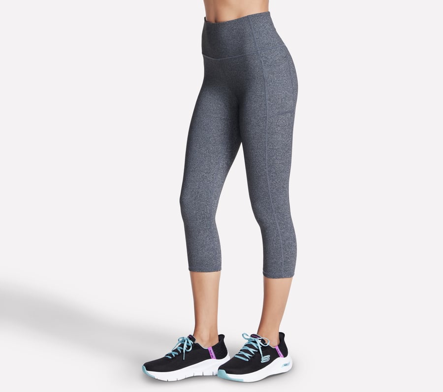 legging taille haute mi-mollet go walk