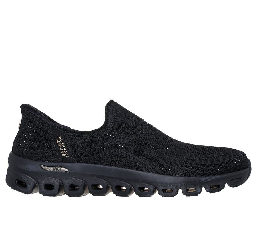 skechers slip-ins martha stewart arch fit glide-step elevate - smoke show
