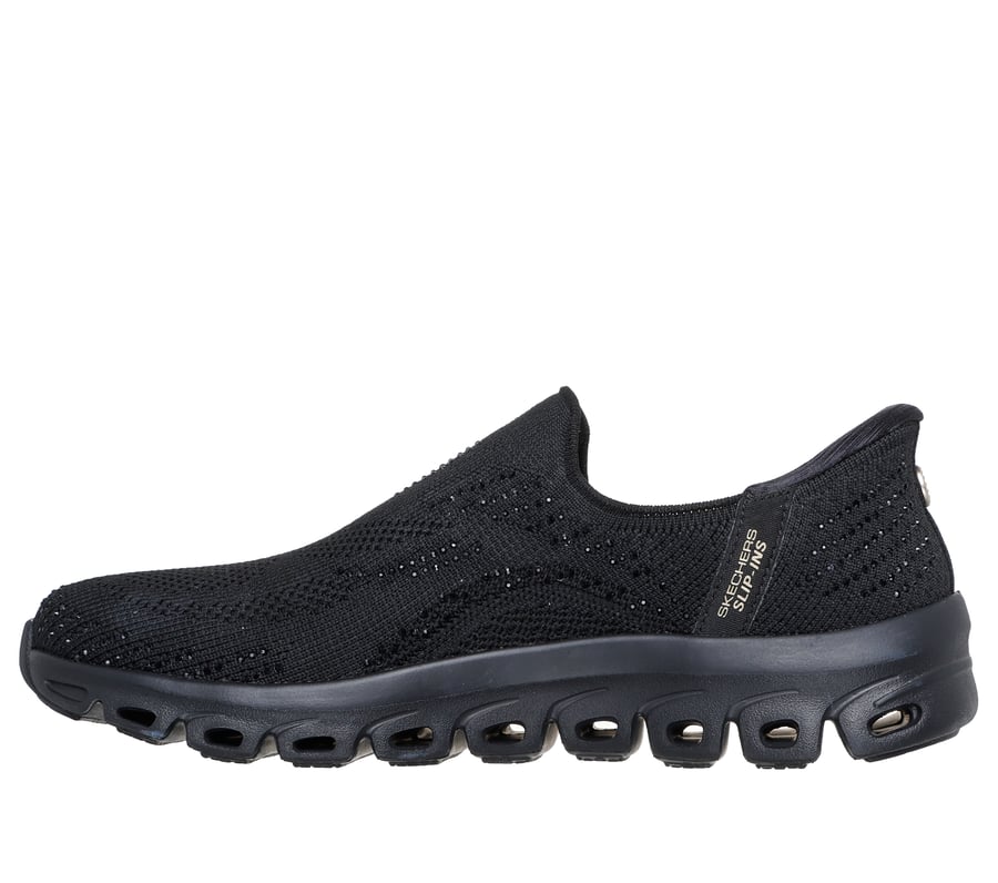 skechers slip-ins martha stewart arch fit glide-step elevate - smoke show
