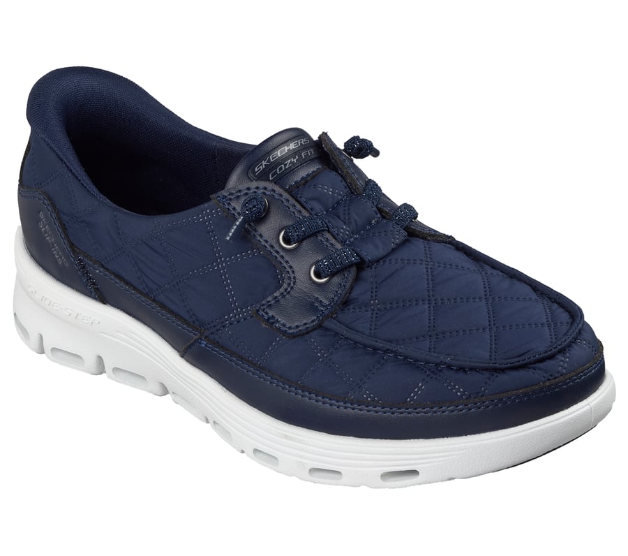skechers slip-ins glide-step serene - confortable newport