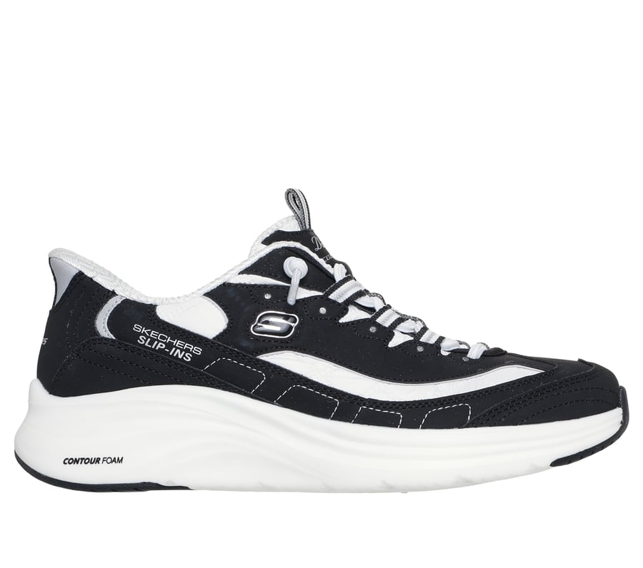skechers slip-ins mousse contour - confort et douceur nostalgie