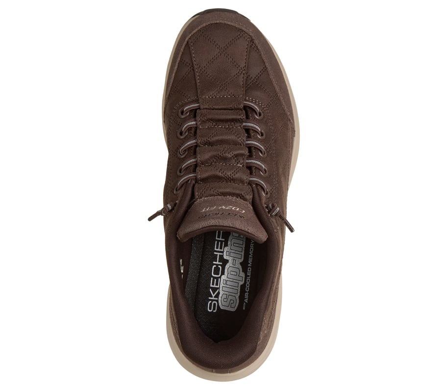 skechers slip-ins mousse contour - confort et facilité dutilisation