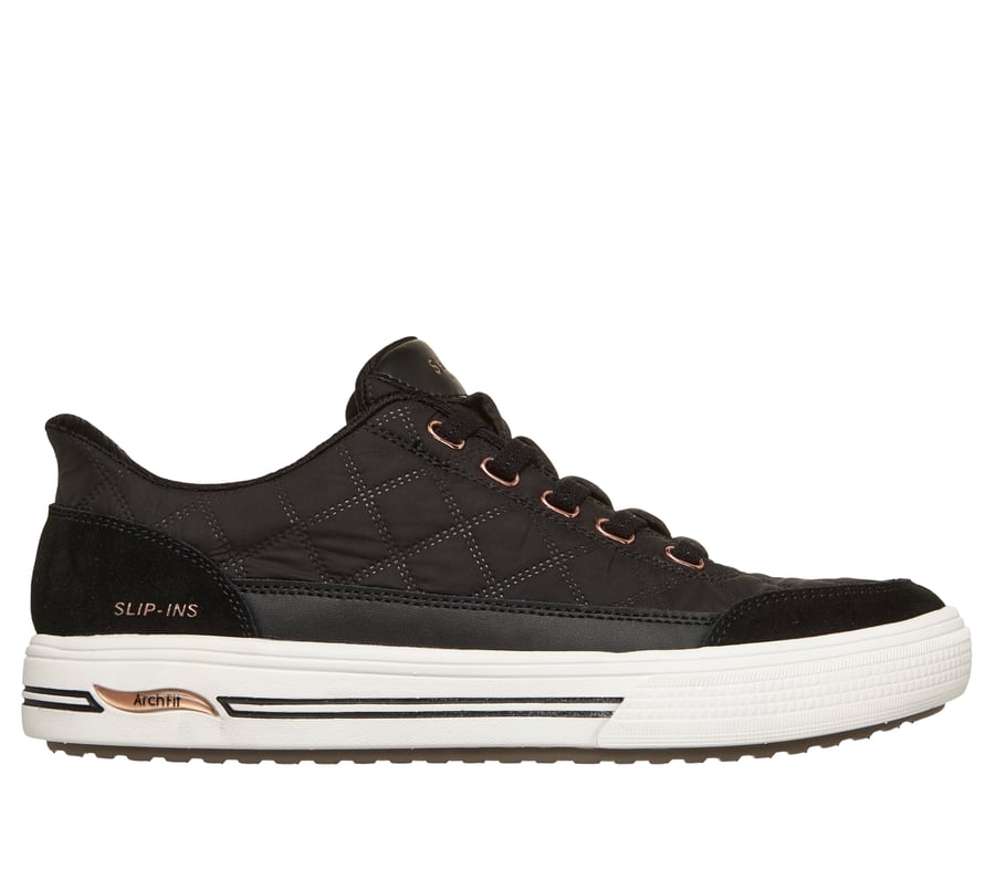 skechers slip-ins arch fit arcade - cozy fit cuddle steps