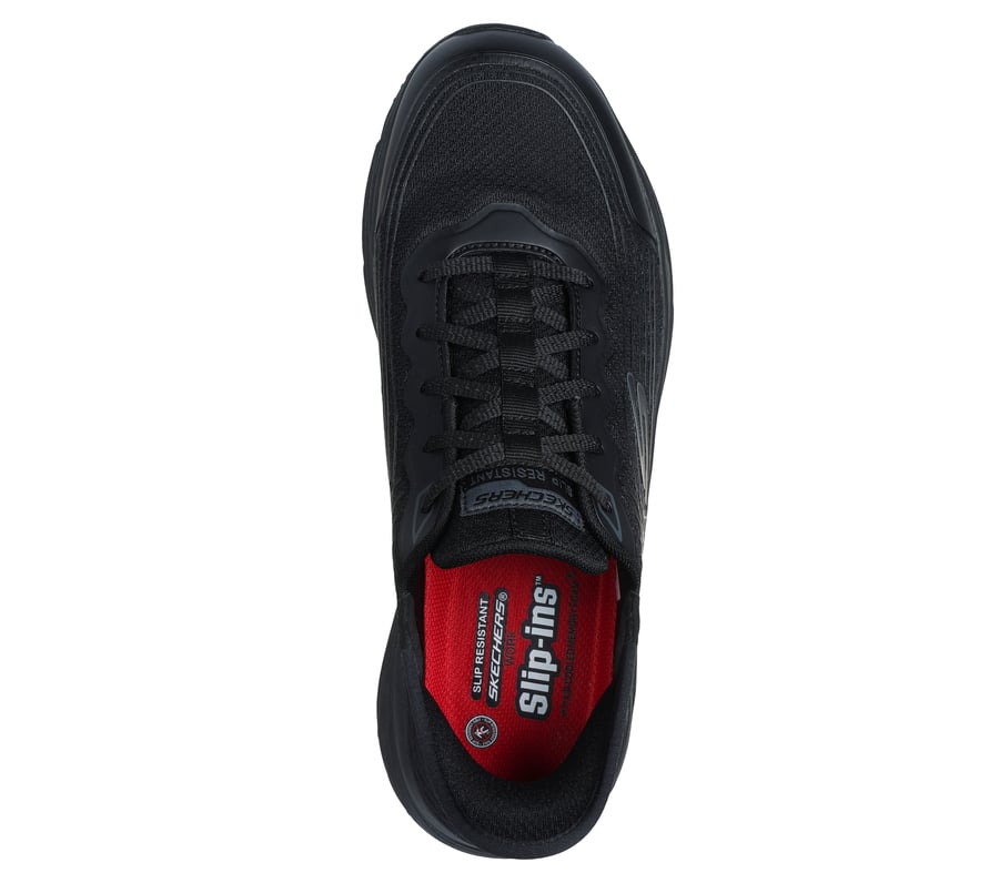 skechers slip-ins work antidérapantes coupe décontractée amorti max elite - remmal