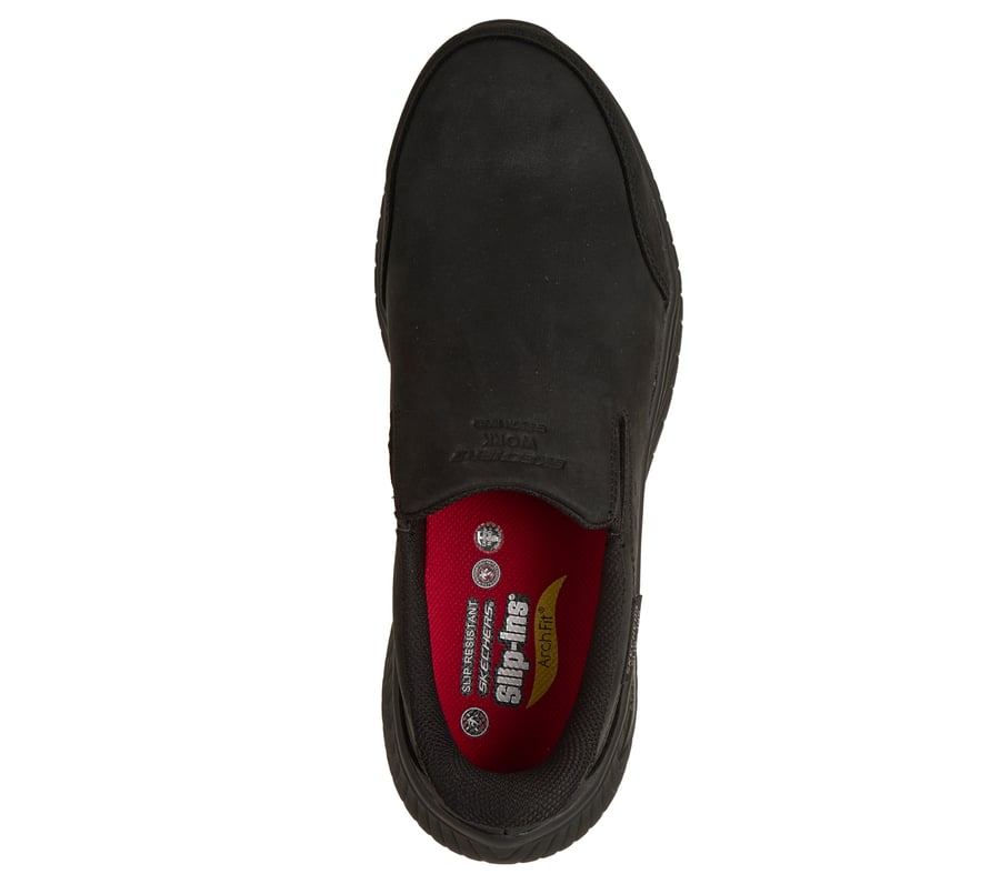 skechers slip-ins work antidérapantes arch fit crosser