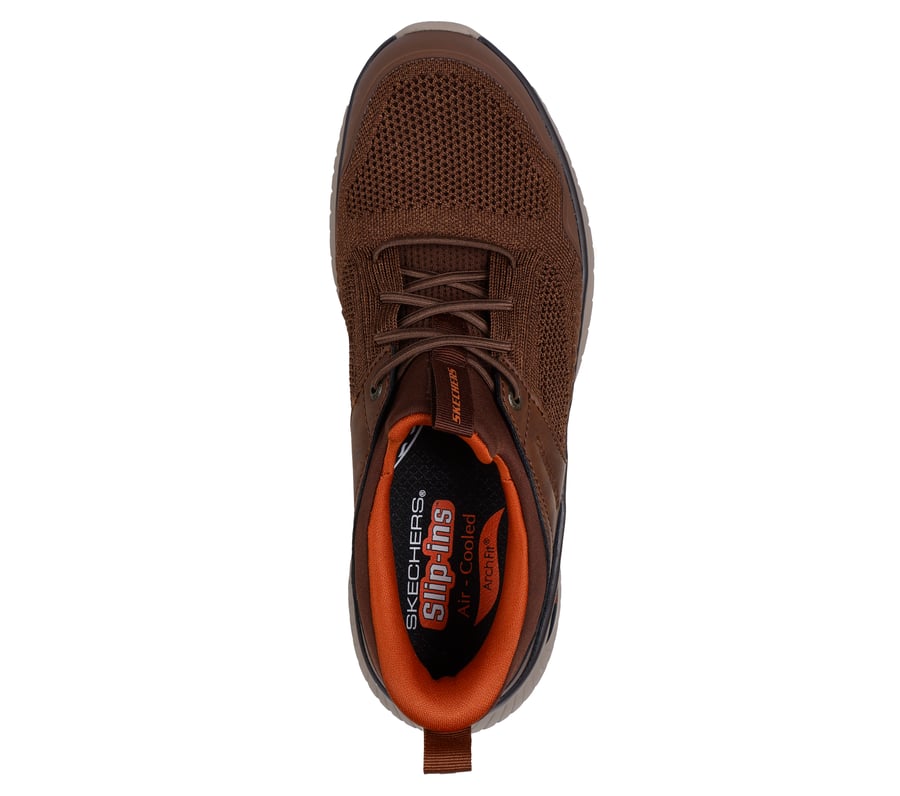 skechers slip-ins relaxed fit arch fit crosser - emeric