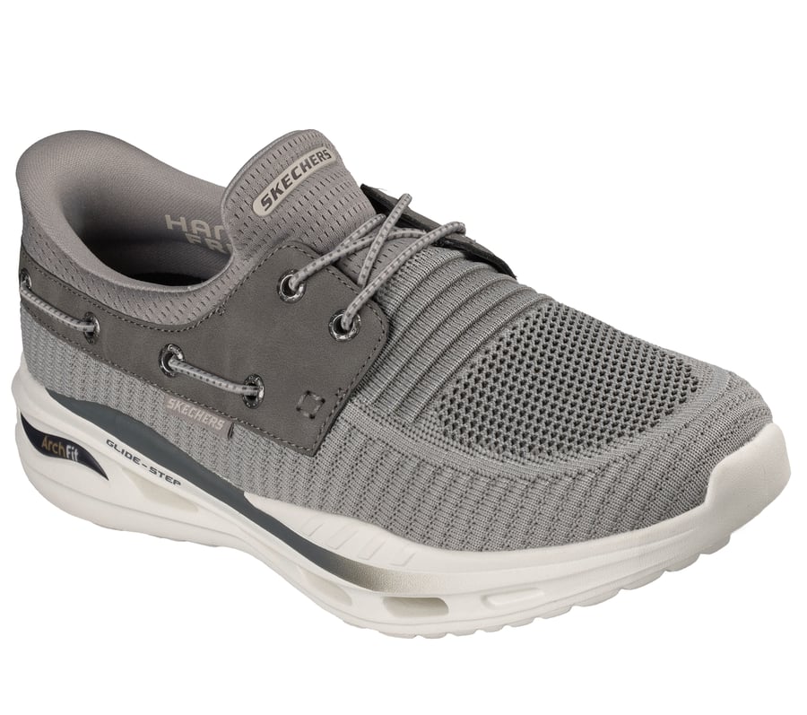 skechers slip-ins relaxed fit arch fit orvan - shoreman
