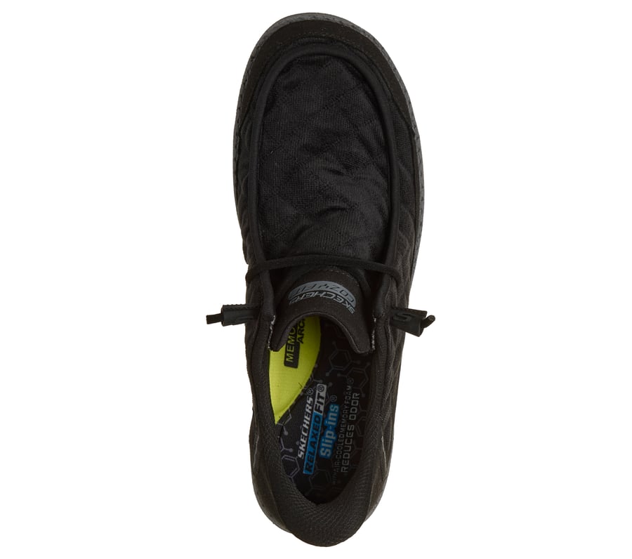 skechers slip-ins relaxed fit melson - cozy fit diamond moc