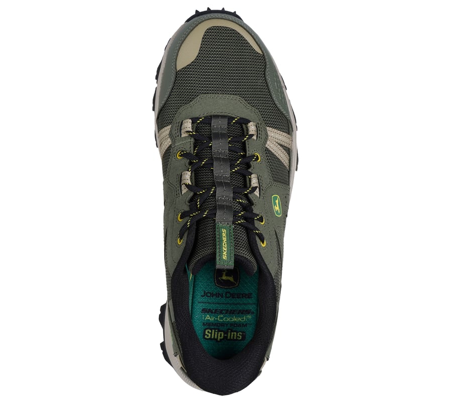 skechers slip-ins john deere relaxed fit equalizer 5.0 trail - harvest