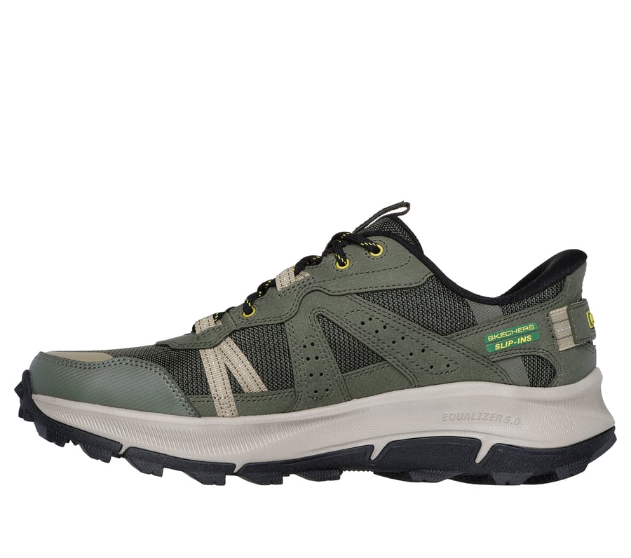 skechers slip-ins john deere relaxed fit equalizer 5.0 trail - harvest