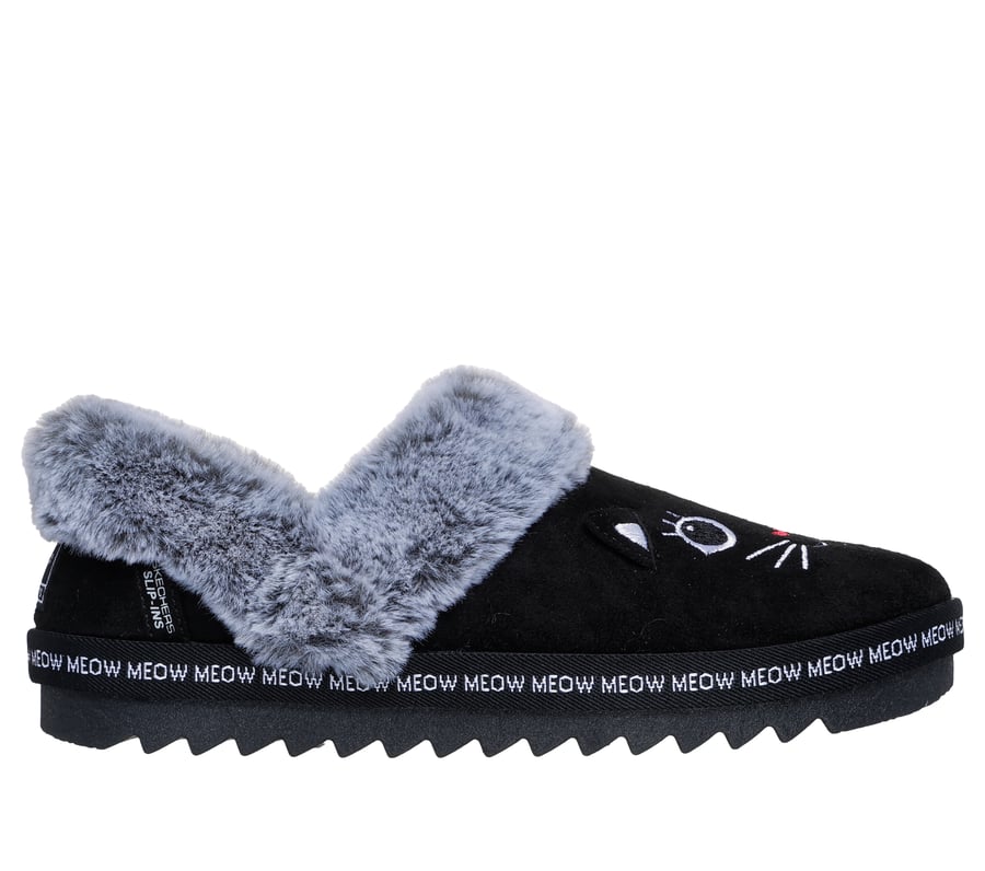skechers slip-ins bobs cozy kiss - pyjama meow