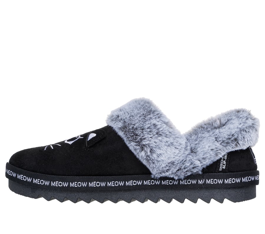 skechers slip-ins bobs cozy kiss - pyjama meow