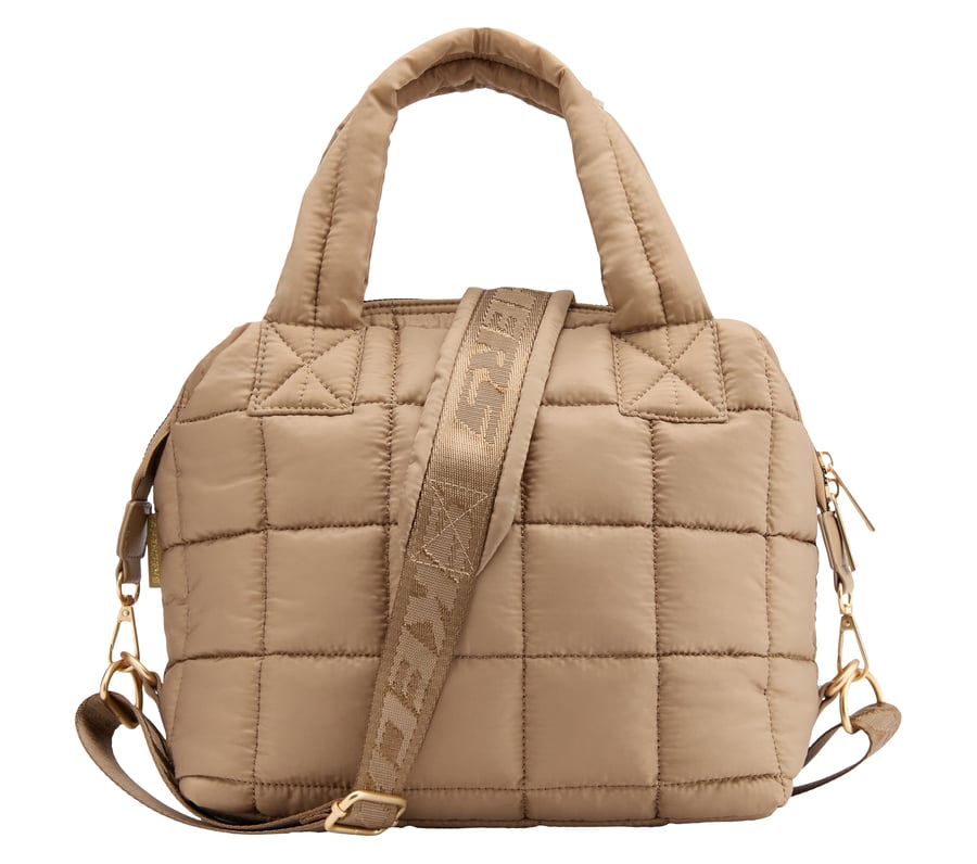 mini sac fourre-tout matelassé