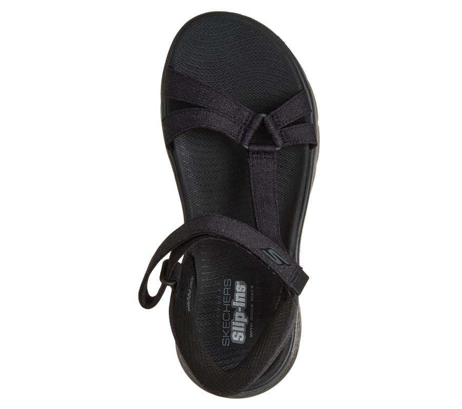 skechers slip-ins sandale go walk flex - illuminate