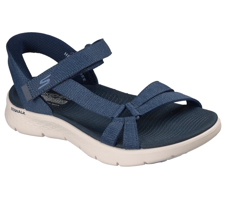 skechers slip-ins sandale go walk flex - illuminate