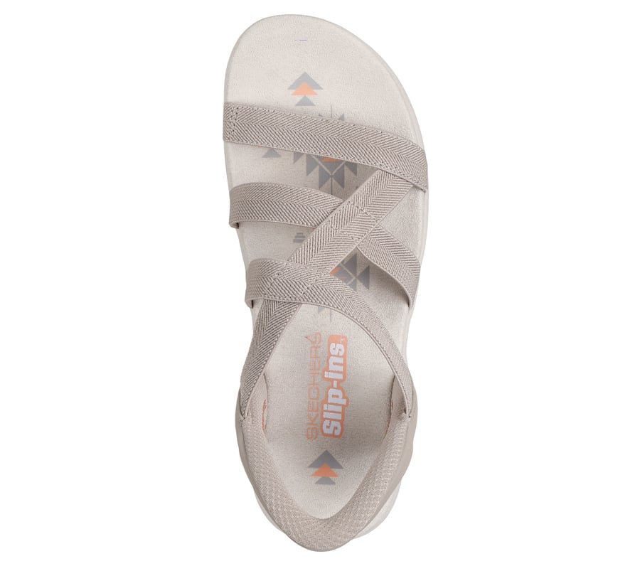 skechers slip-ins reggae slim - stretch flex