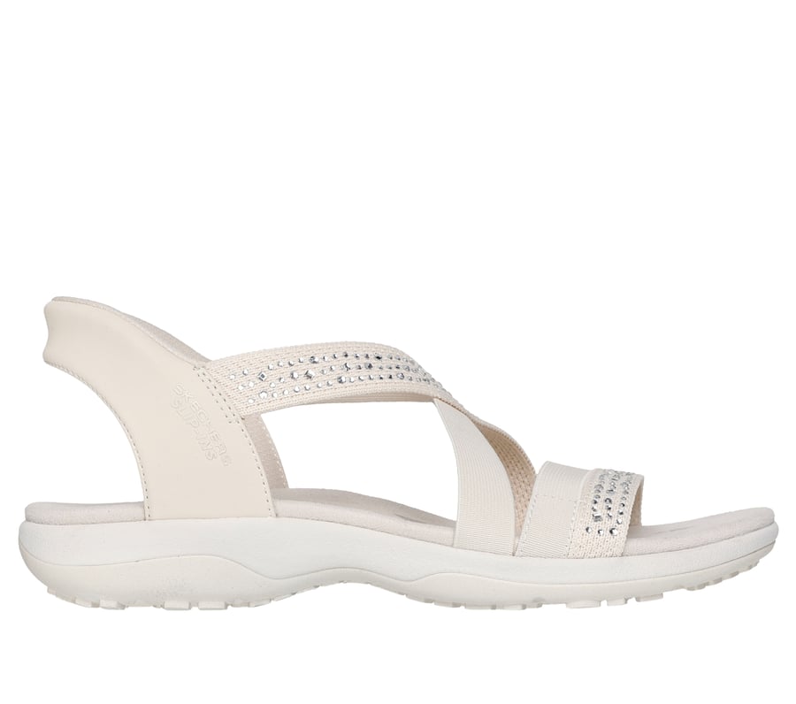 skechers slip-ins reggae slim - summer sparkle