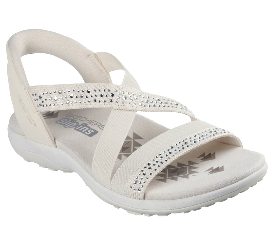 skechers slip-ins reggae slim - summer sparkle