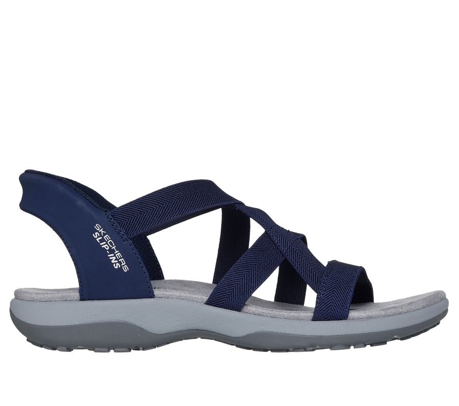 skechers slip-ins reggae slim - stretch flex