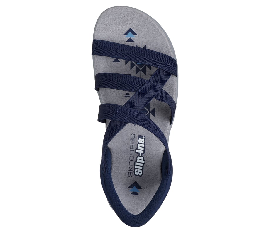 skechers slip-ins reggae slim - stretch flex
