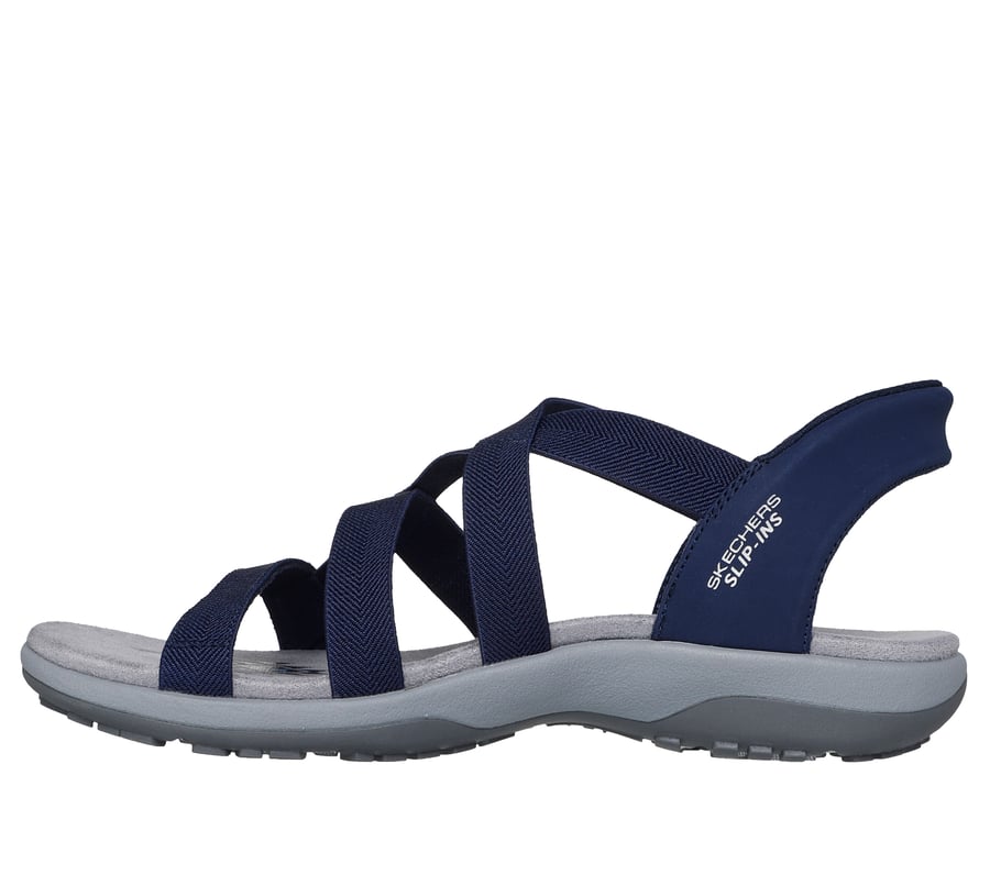 skechers slip-ins reggae slim - stretch flex