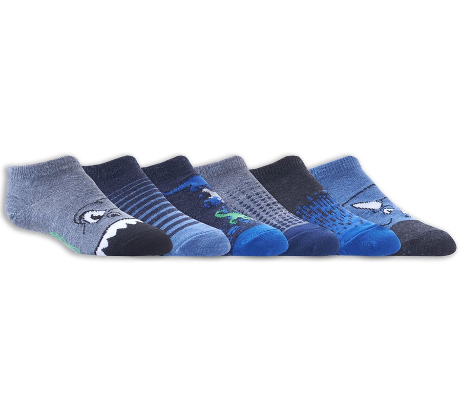 lot de 6 paires de chaussettes basses à motif dinosaure