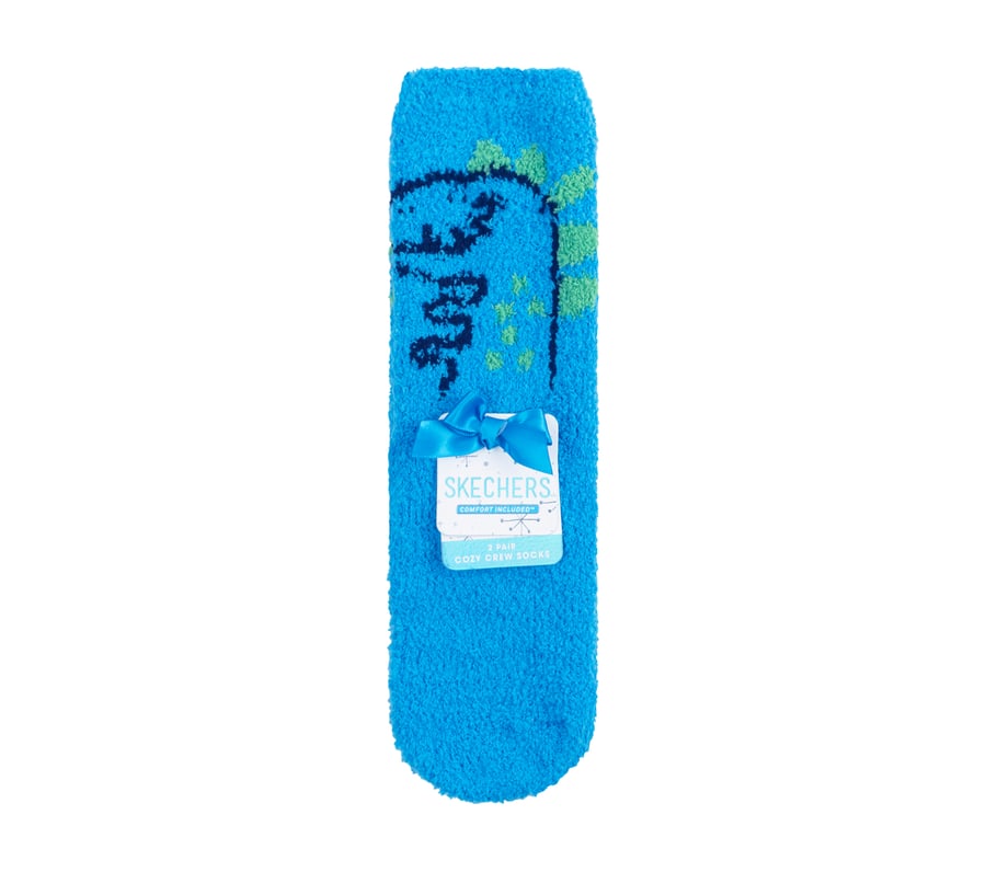 lot de 2 paires de chaussettes confortables à motifs dinosaures