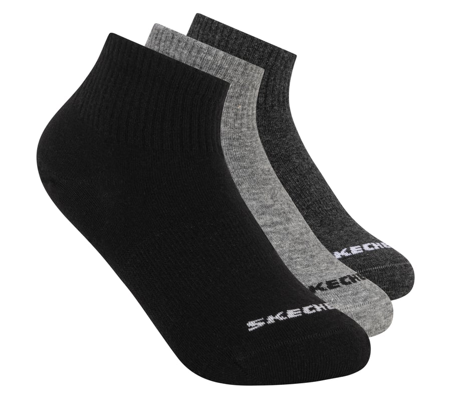 lot de 3 paires de chaussettes en coton mi-mollet pour garçon