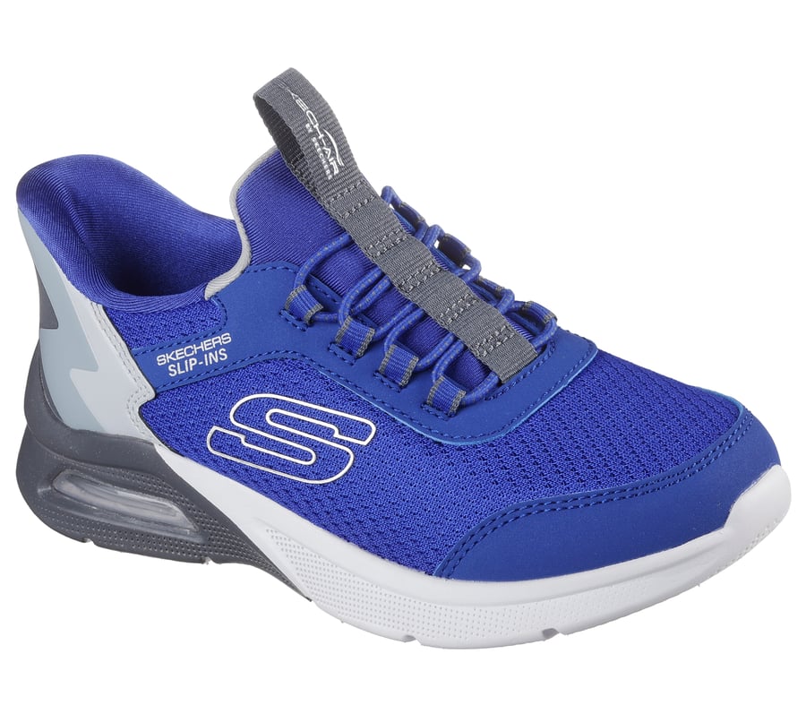 skechers slip-ins microspec max - brisk-stripe