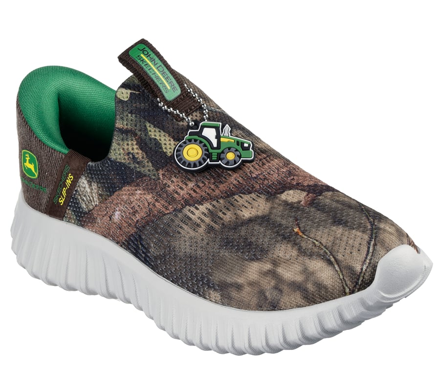 skechers slip-ins john deere depth charge 2.0 - mossy steps