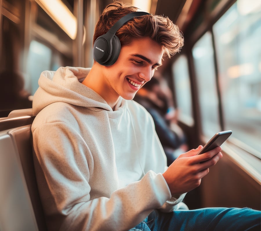 casque audio sans fil supra-auriculaire
