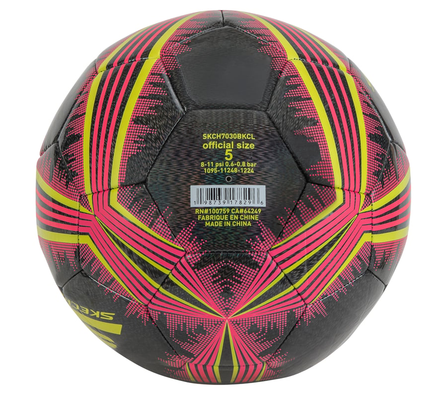 ballon de football hex multi mini stripe taille 5