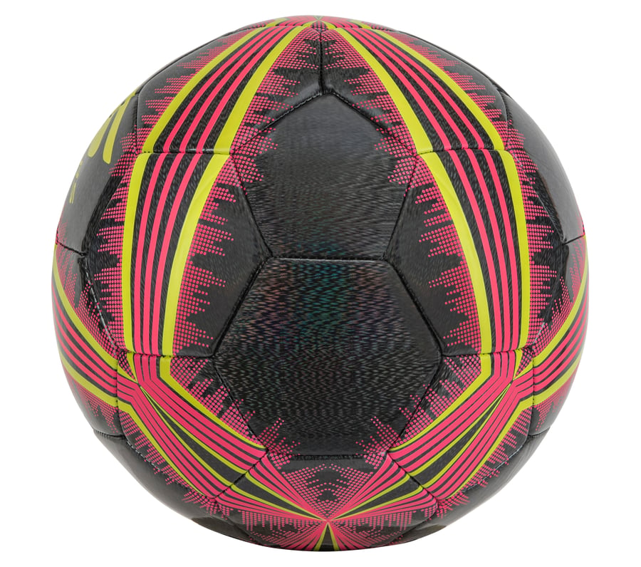 ballon de football hex multi mini stripe taille 5