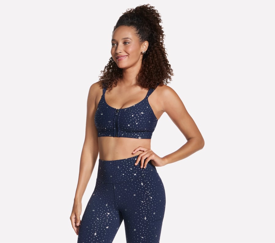 soutien-gorge imprimé à fermeture éclair go walk evolution