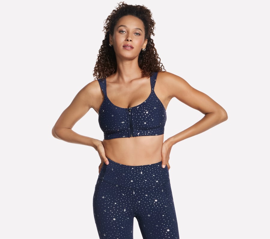soutien-gorge imprimé à fermeture éclair go walk evolution