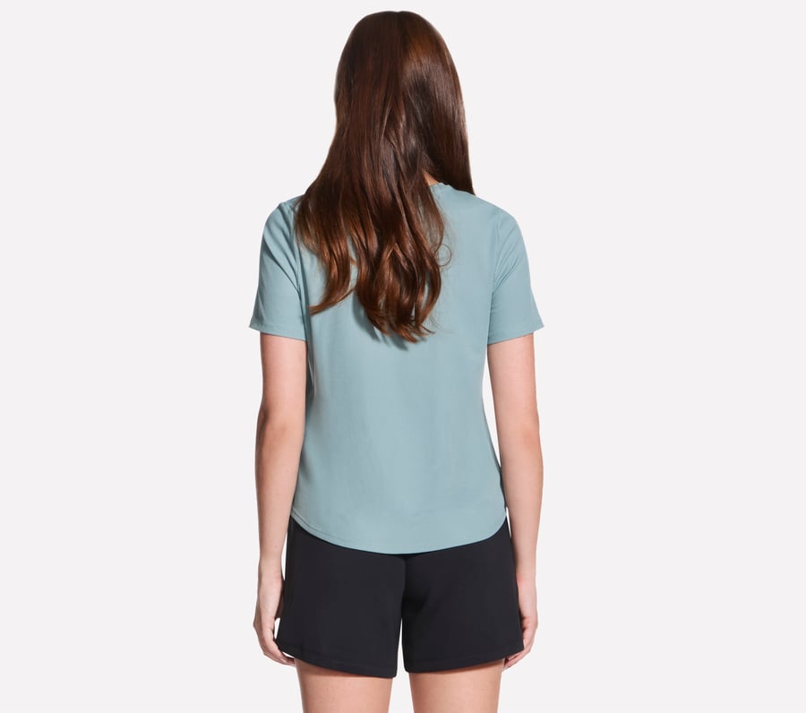 t-shirt côtelé go walk luxe