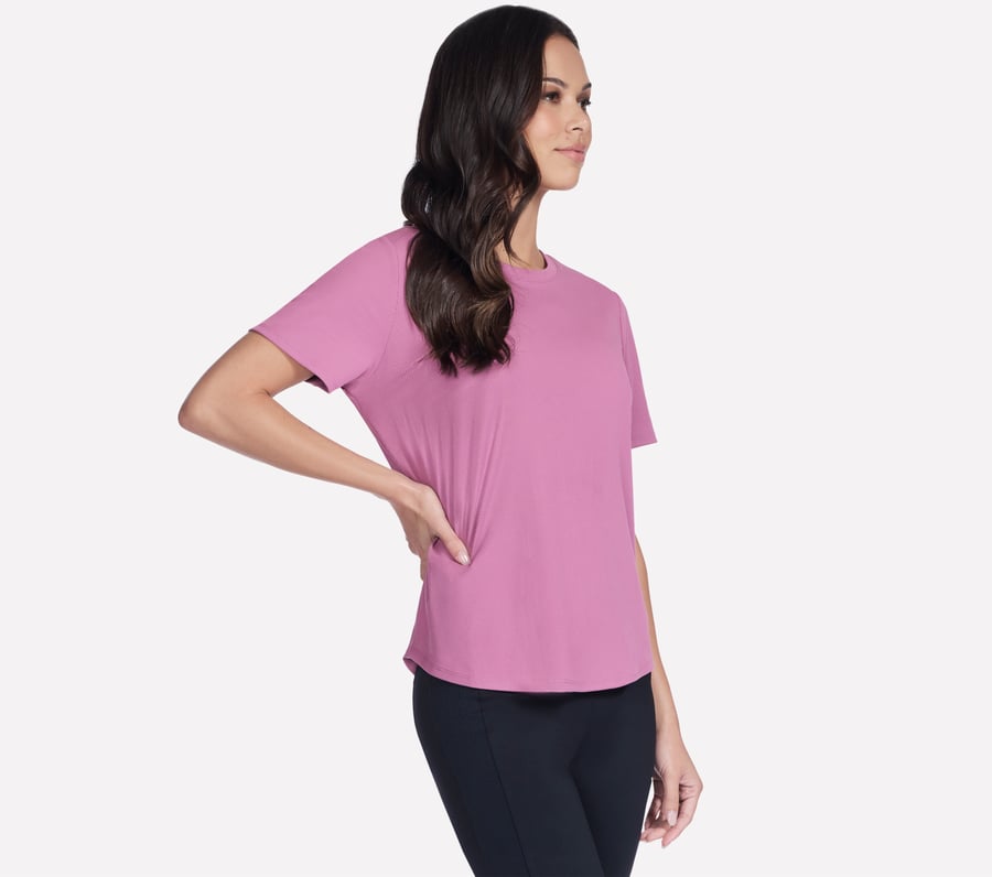 t-shirt côtelé go walk luxe