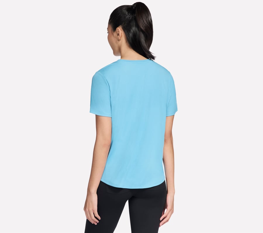 t-shirt côtelé go walk luxe