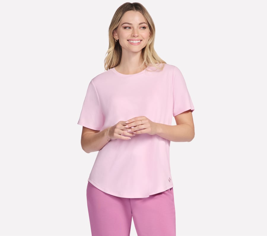 t-shirt côtelé go walk luxe