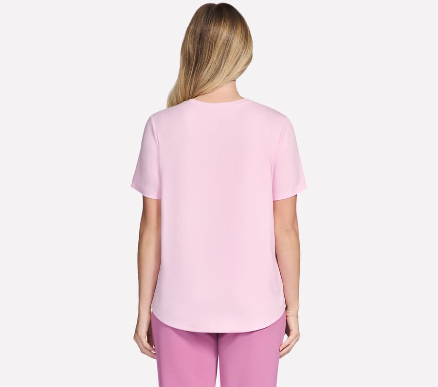 t-shirt côtelé go walk luxe